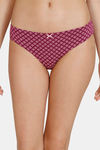 Zivame Anti-Microbial Low Rise Full Coverage Bikini Panty (Pack of 3) - Multicolor — thumbnail 3